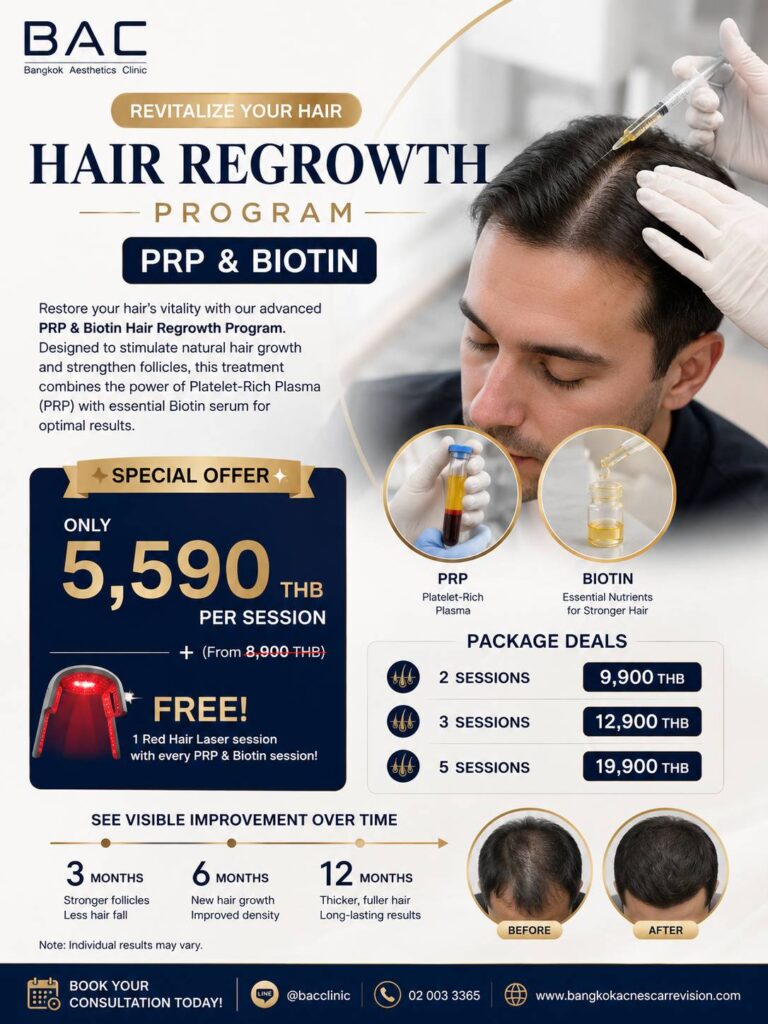PRP for hair  bangkok