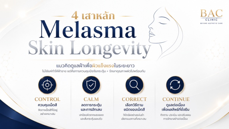 รักษาฝ้ามาหลายครั้ง แต่ทำไมยังกลับมา? คำตอบอาจไม่ใช่แค่เลเซอร์
