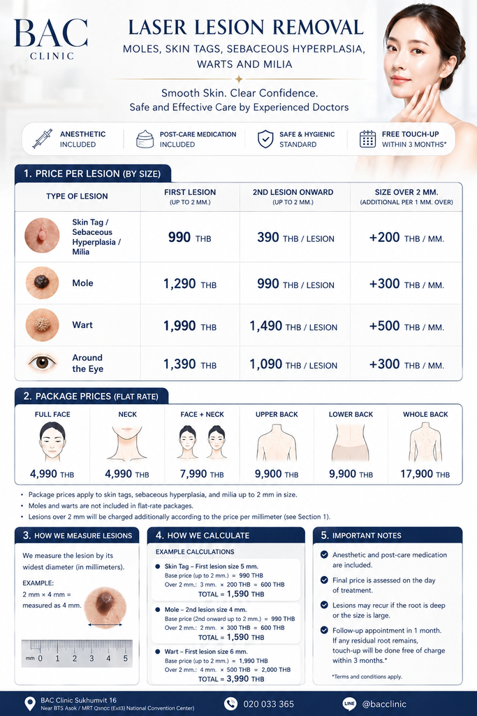 mole and skin tag removal bangkok